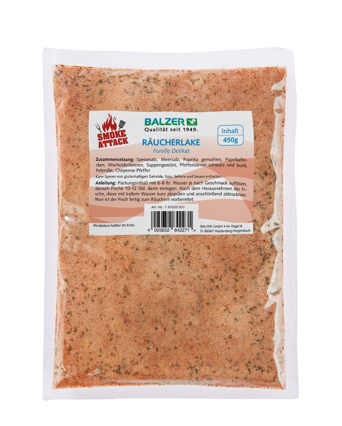 Balzer Special Smoke Brine 450g