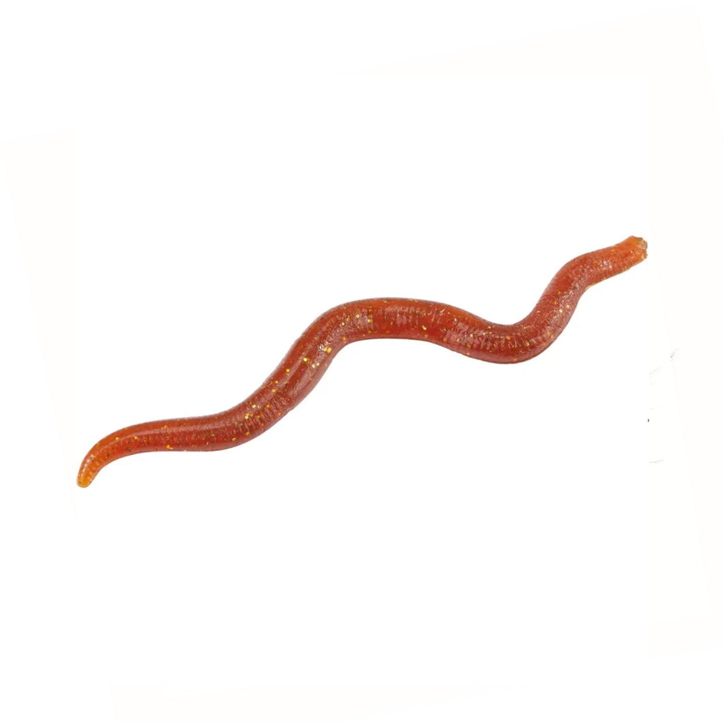 SHIRASU Street Wiggle Worm 8cm 3.15in (TPE), 6-pack