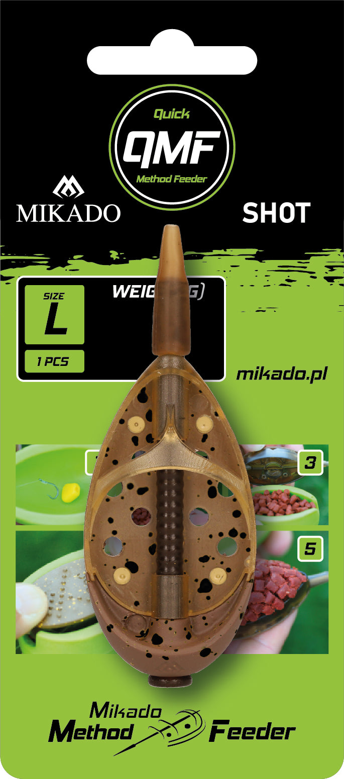 Mikado Method Feeder SHOT Q.M.F. SYSTEM L (1-pack)