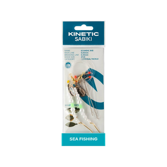 Kinetic Plattfisktackel Scandic Rig Pearl Classic