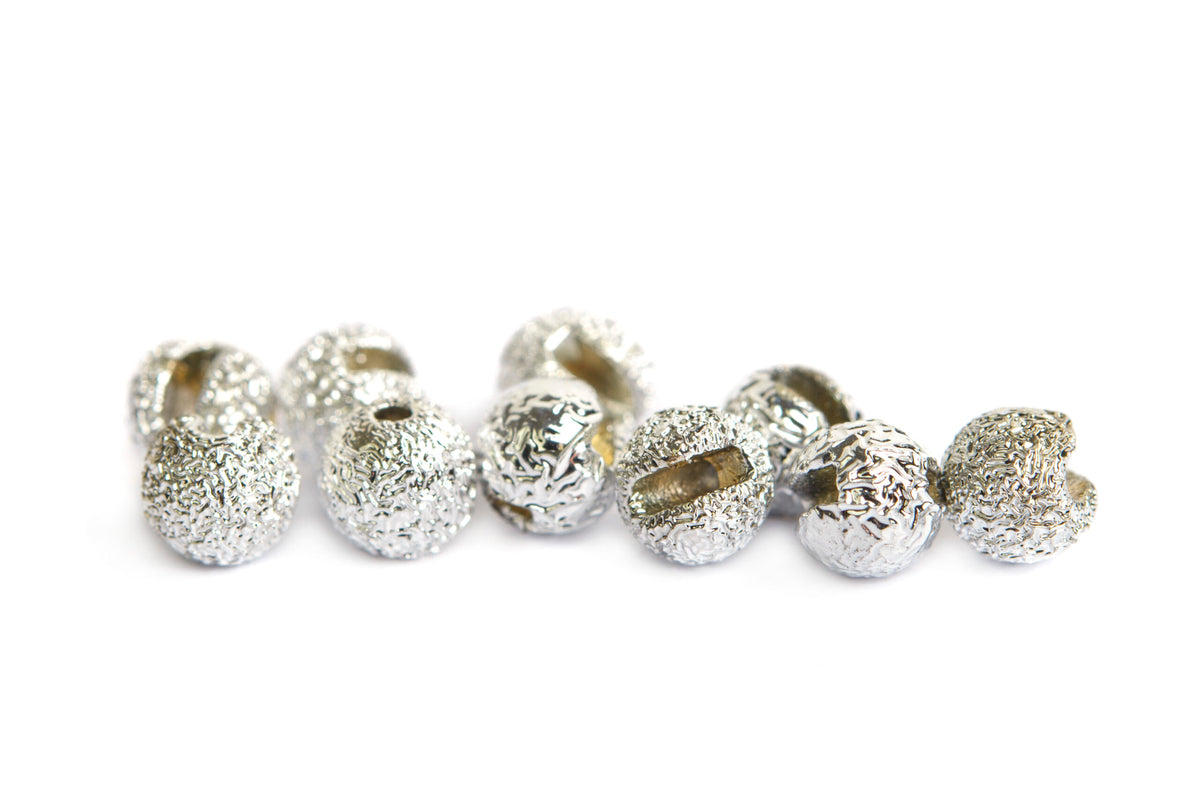 GRITTY SLOTTED TUNGSTEN BEADS 3,5mm