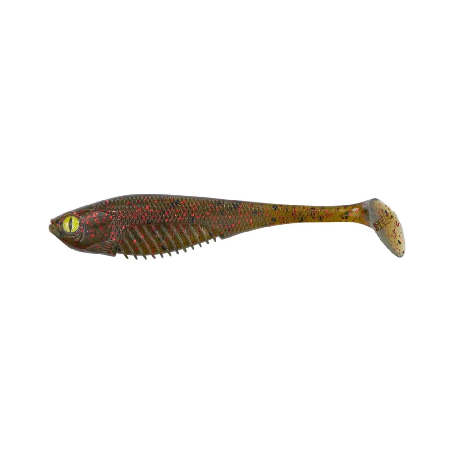 SHIRASU Punker Shad 7.5cm 3in (TPE), 6-pack