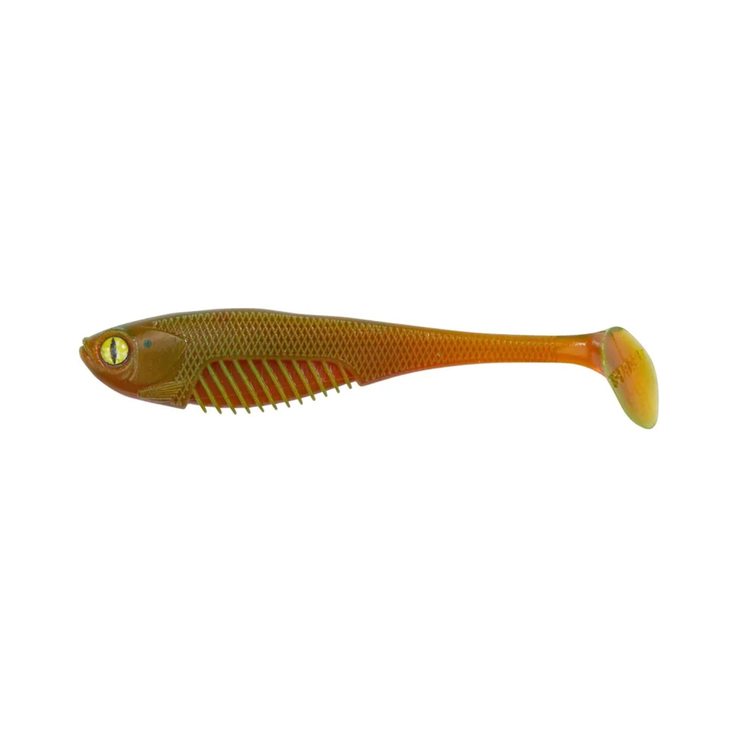 SHIRASU Punker Shad 7.5cm 3in (TPE), 6-pack
