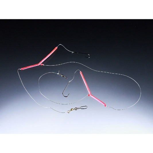 Balzer Natural bait system Pink Tube, 1m, 0.40/0.60mm, # 1