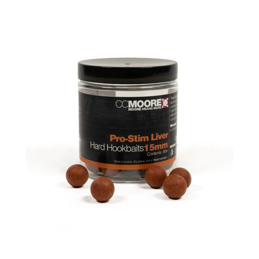 CC Moore Pro-Stim Liver Hard Hookbaits 18 mm