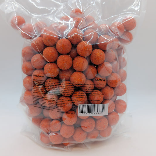 AJ2000 Boilies 20mm 1kg, Bloodworm
