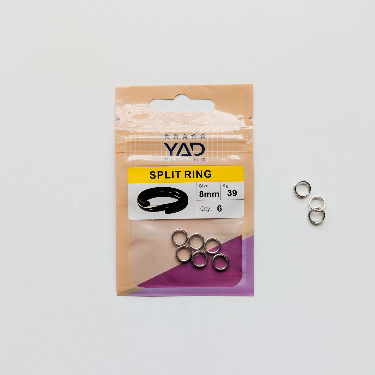 YAD Split Ring (Fjäderringar)