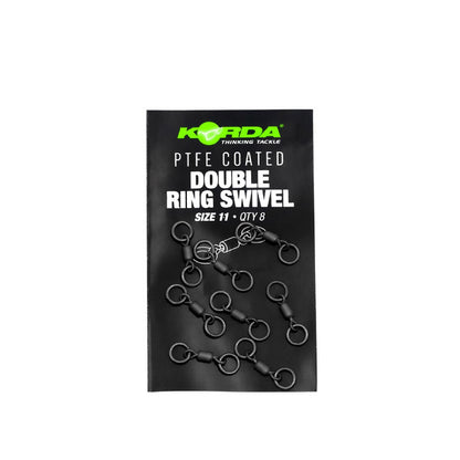 Korda PTFE Double Ring Swivel Size 11 (8pcs)