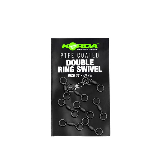 Korda PTFE Double Ring Swivel Size 11 (8pcs)
