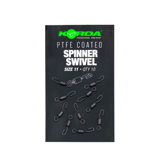 Korda PTFE Spinner Swivel Size 11 (8pcs)