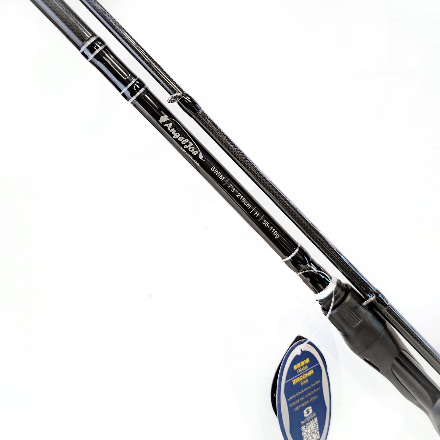 Westin W3 AJ Custom Swim Cast 7.3ft 218cm XH 35-110g (Multi), 2-del