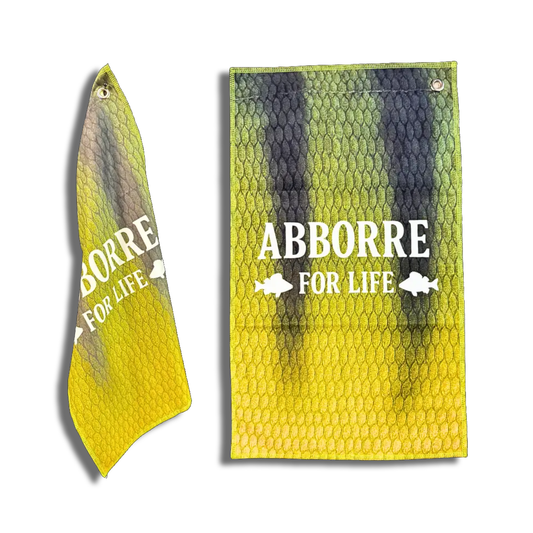 Fiskehandduk, Abborre For Life (30x52cm)