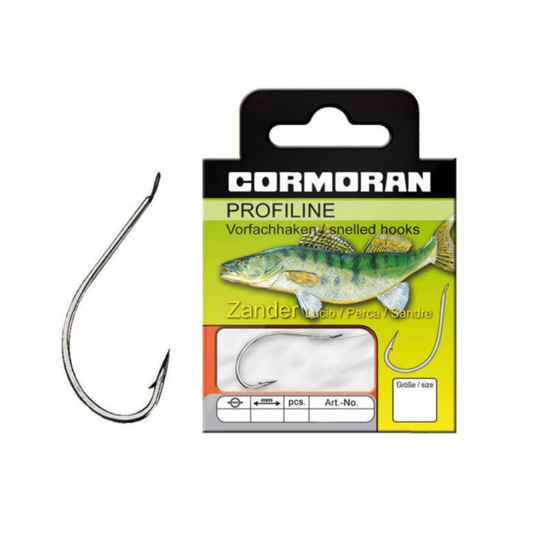 Cormoran Profiline ZANDER färdiga tafsar med krok, 10-pack