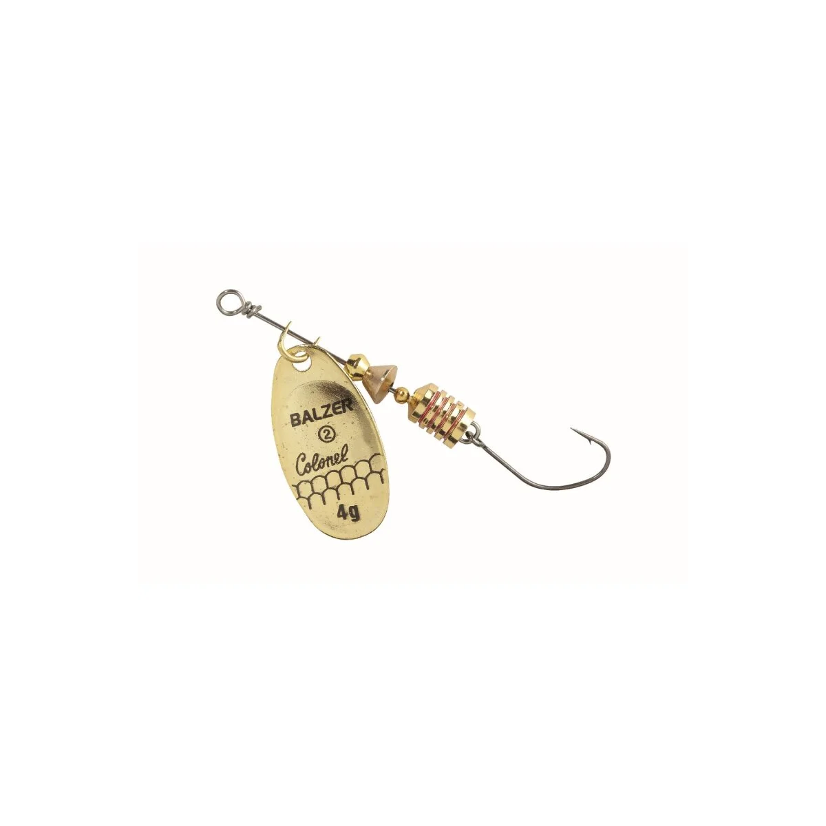 Balzer Colonel Classic Single Hook Spinnare, #0 1.5g