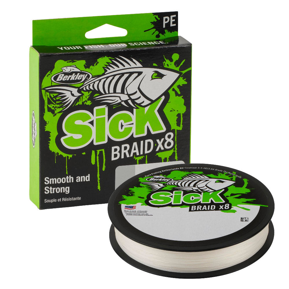 Berkley Sick Braid X8 Flätlinor 150 meter