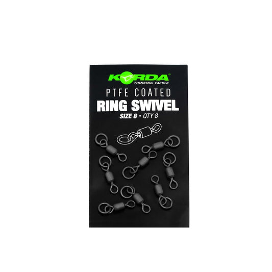 Korda PTFE Ring Swivel Size 8 (8pcs)