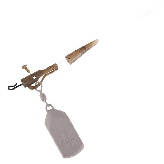 Fox Edges Camo Lead Cip Kit Size 7 x 5-pack