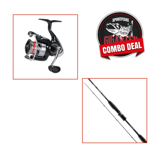 Haspelset: Select FORCE 762MH 10-30g + Daiwa RX LT 3000-C