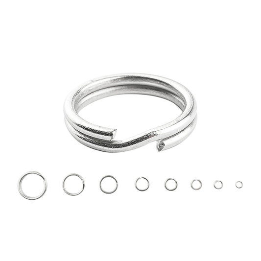 Darts Split Rings S-Steel (Fjäderringar)