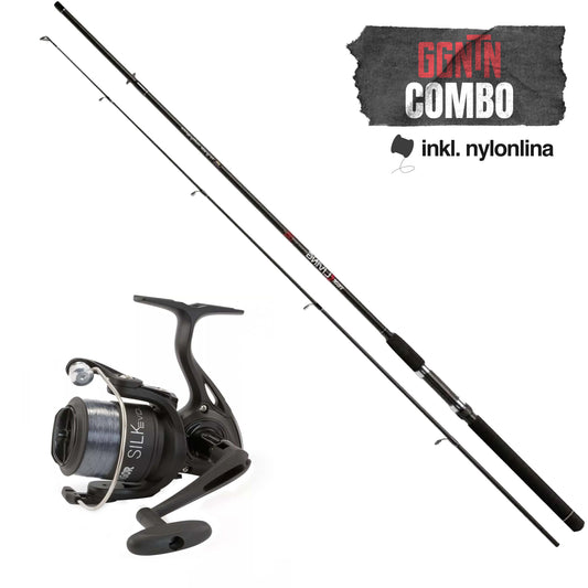 Haspelset: Lineaeffe 7ft 30-90g + Silk Evo 60 (inkl påspolad nylonlina)