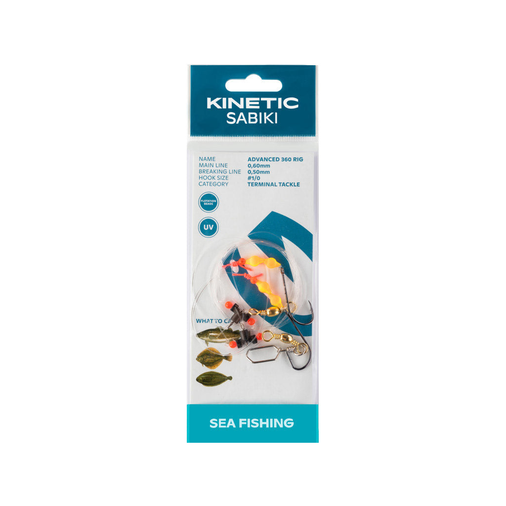 Kinetic Advanced 360 Plattfiskrigg