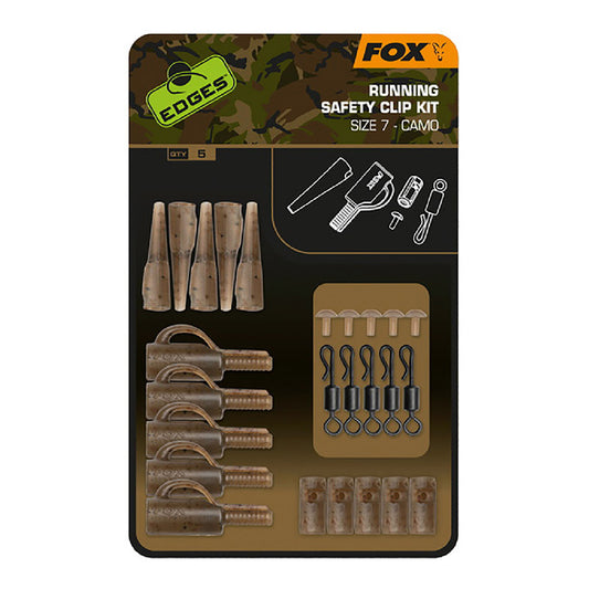 Fox Edges Camo Running Safety Clip Kit