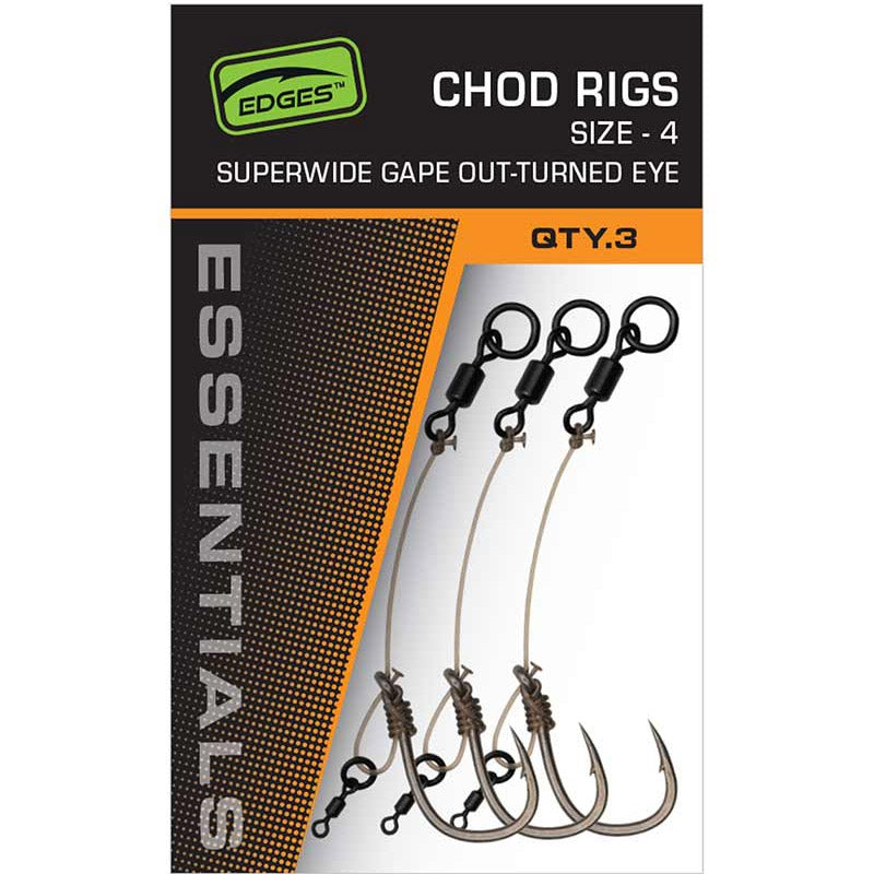 Fox Edges SWOG Chod Rigs 3-pack – Sportfiskegiganten