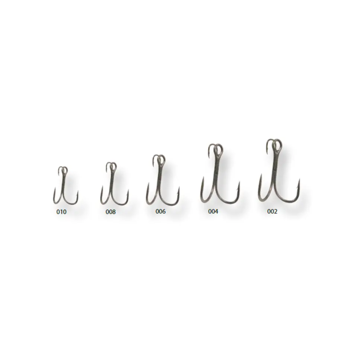Gamakatsu TWINEX Treble Trekrok, 10-pack