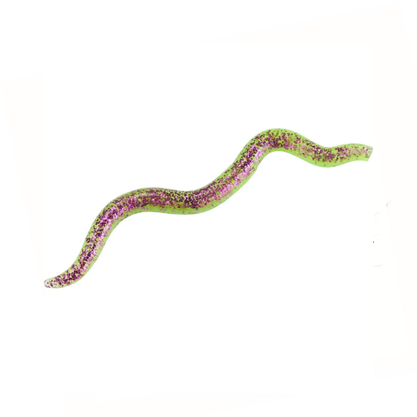 SHIRASU Street Wiggle Worm 8cm 3.15in (TPE), 6-pack