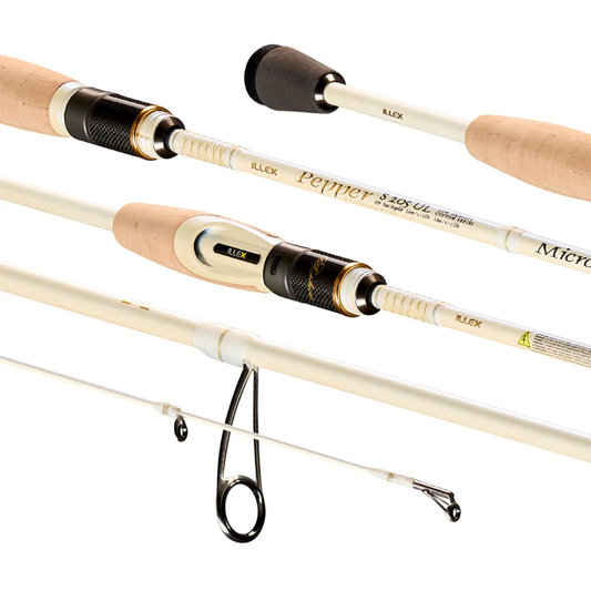 Illex Pepper X5 S 205 UL Micro Jig Special 6.7ft 1-5g (Haspel) 1+1-del (Inkl tub)