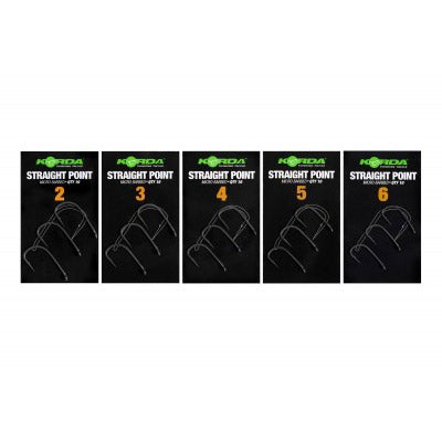 Korda Straight Point Hook 10-pack