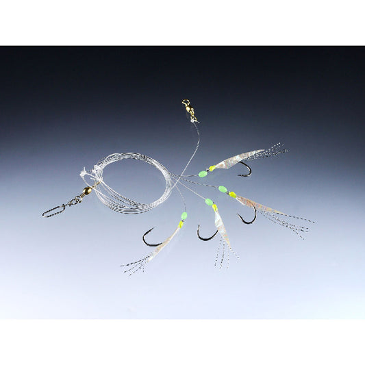 Balzer Makrill Häckla Silver 4-krokar