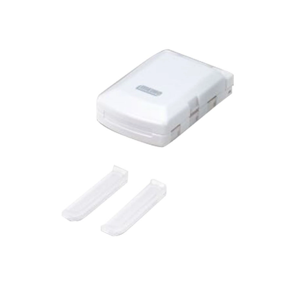 Meiho Premium Akiokun PA-6DD Flip Case Terminal Tackle Box (97x64x30mm), White