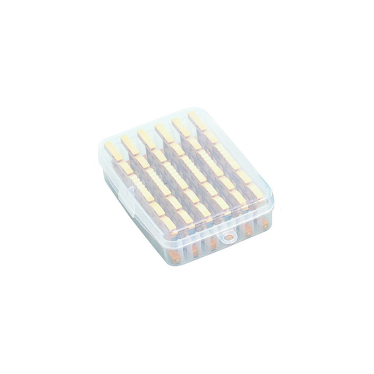 Meiho Shikakemaki 3 Rig Case (123x90x36mm), Clear