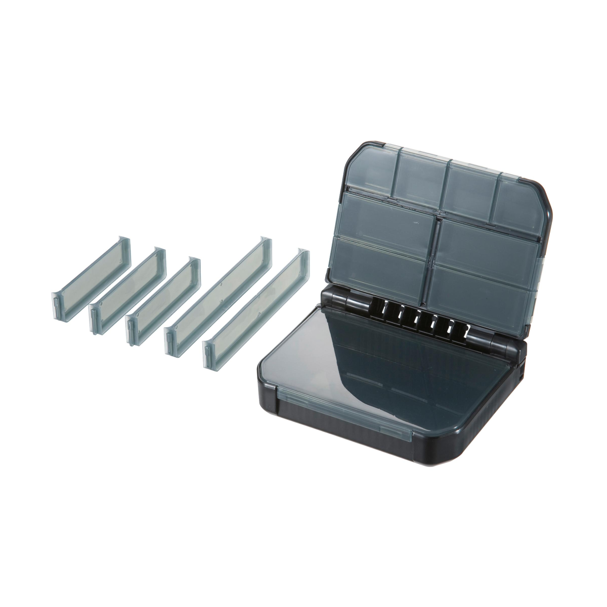 Meiho VS-318SD Flip Case Terminal Tackle Box (122x87x34mm), Black