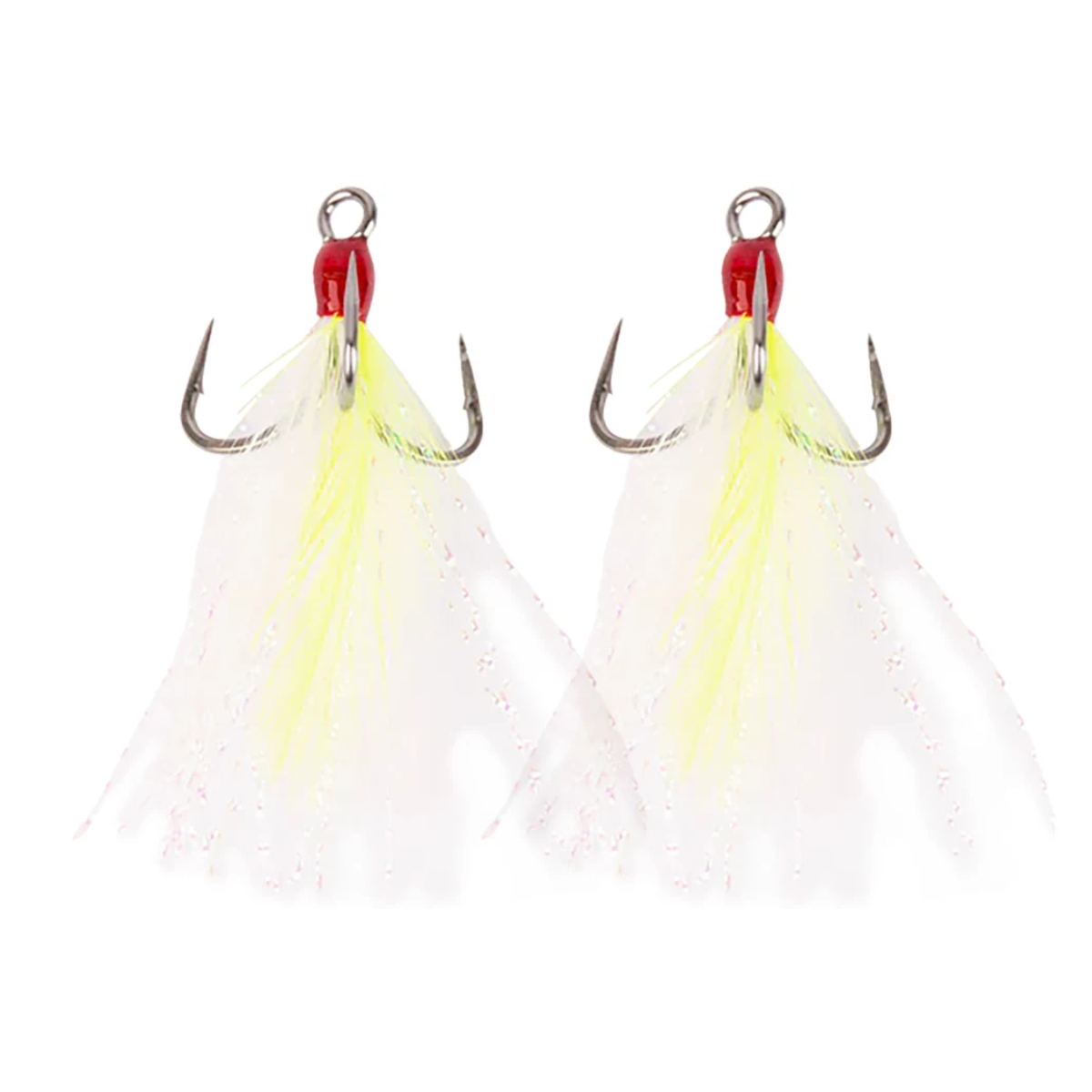 Mustad Feathered In-Line TG Trekrok, 2-pack