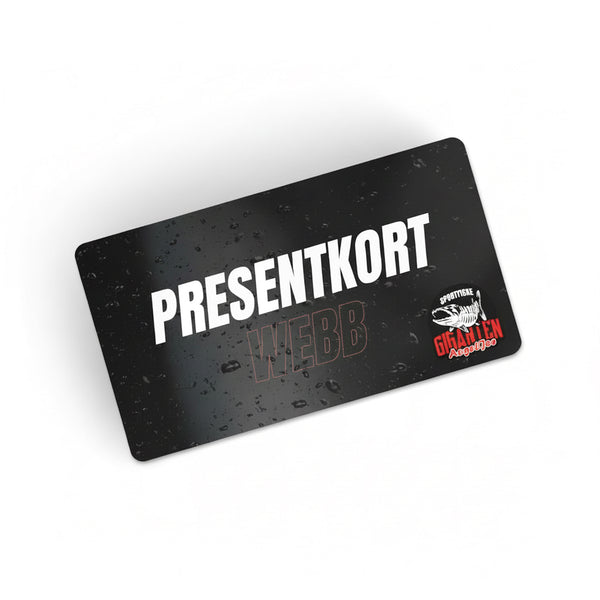 Sportfiskegiganten Presentkort webb