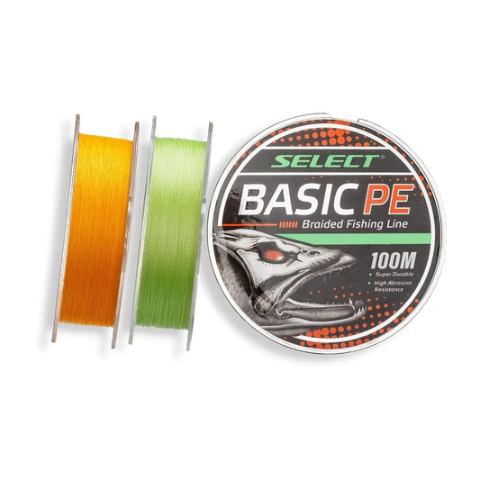 Select Basic PE Flätlina 100 meter, Orange