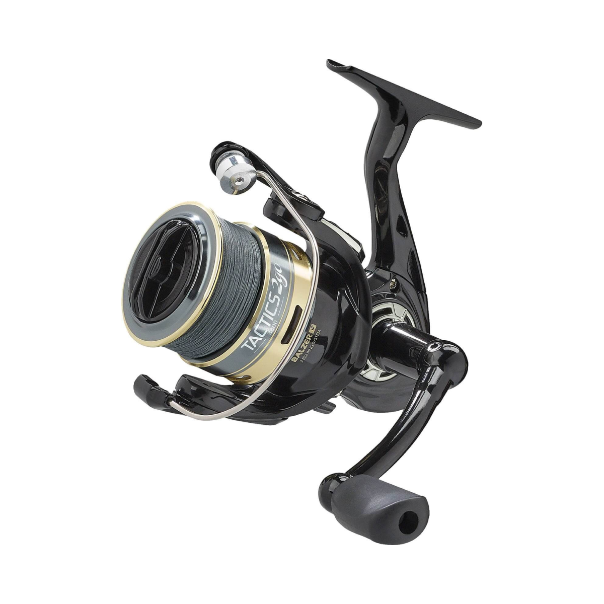 Balzer Tactics 2go 3250 (inkl påspolad flätlina JB4 0.14mm), Haspel