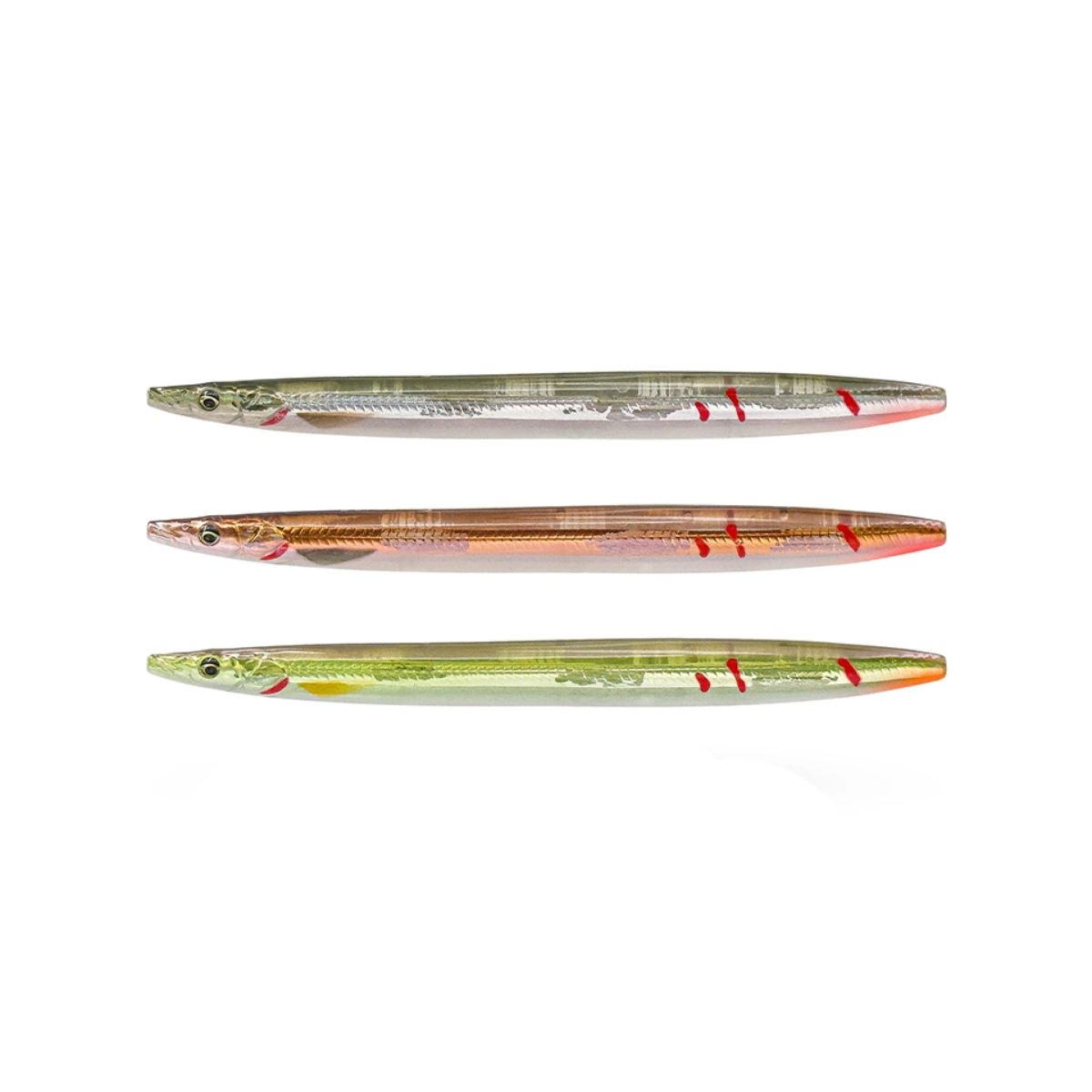 Savage Gear 3D Line-Thru Sandeel Signature Kit (Limited Edition) 12.5cm 19g, 3-pack