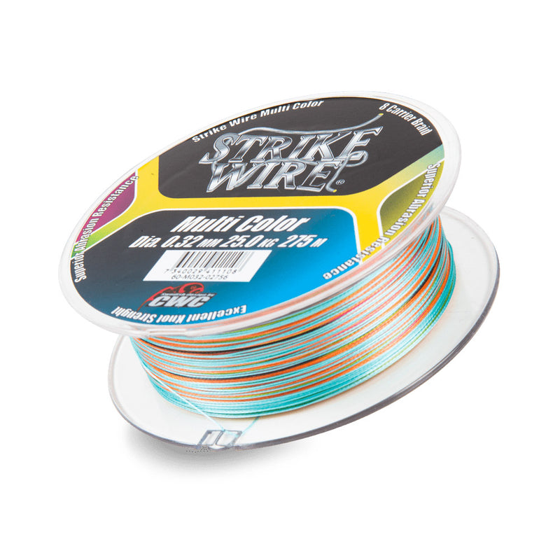 Strike Wire Multi Color X8 Flätlina 275 meter
