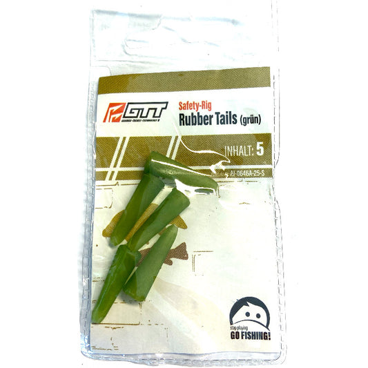 GTT Tail Rubbers Tail Green