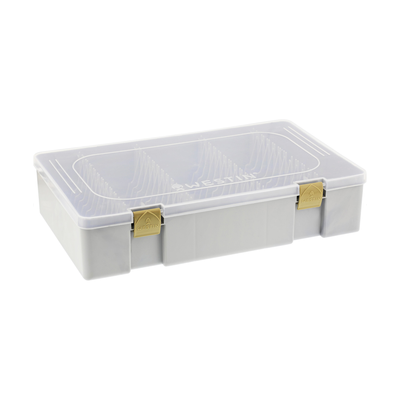 Westin W3 Spinnerbait Storage Box, Grey Clear