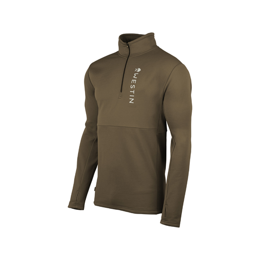 Westin Energy Mid Layer 1/2 Zip Sweater, Dark Sage