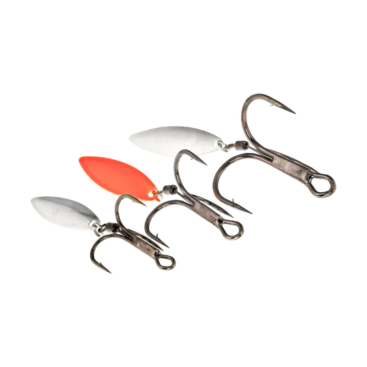 Westin Spin-Treble Hook, Silver Red