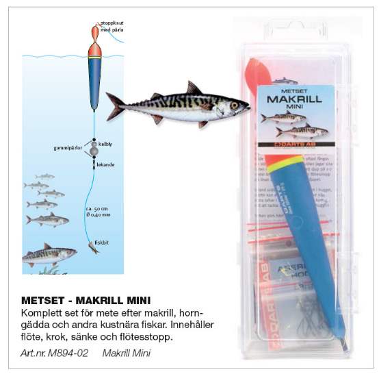 Darts Metset Makrill Light