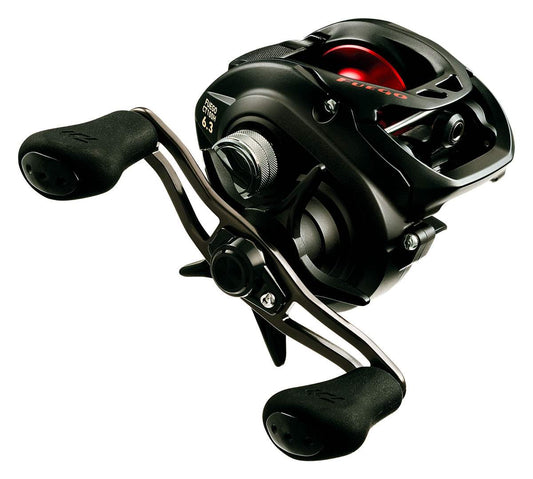 Daiwa Fuego CT 100HL (vänster), Multi