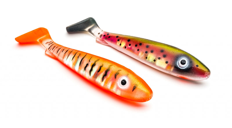 Svartzonker Flash Series McRubber Jr 17 cm, 2-pack