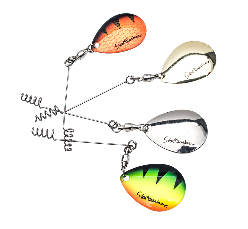 Svartzonker Spinner Rig 4-pack