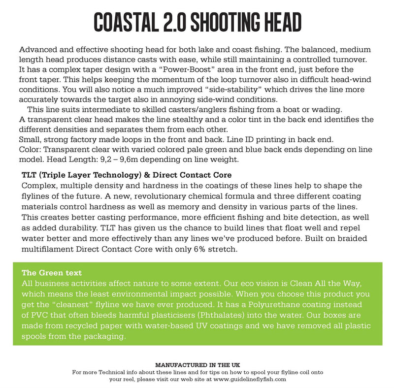 Guideline Coastal SH 2.0 Slow Intermediate